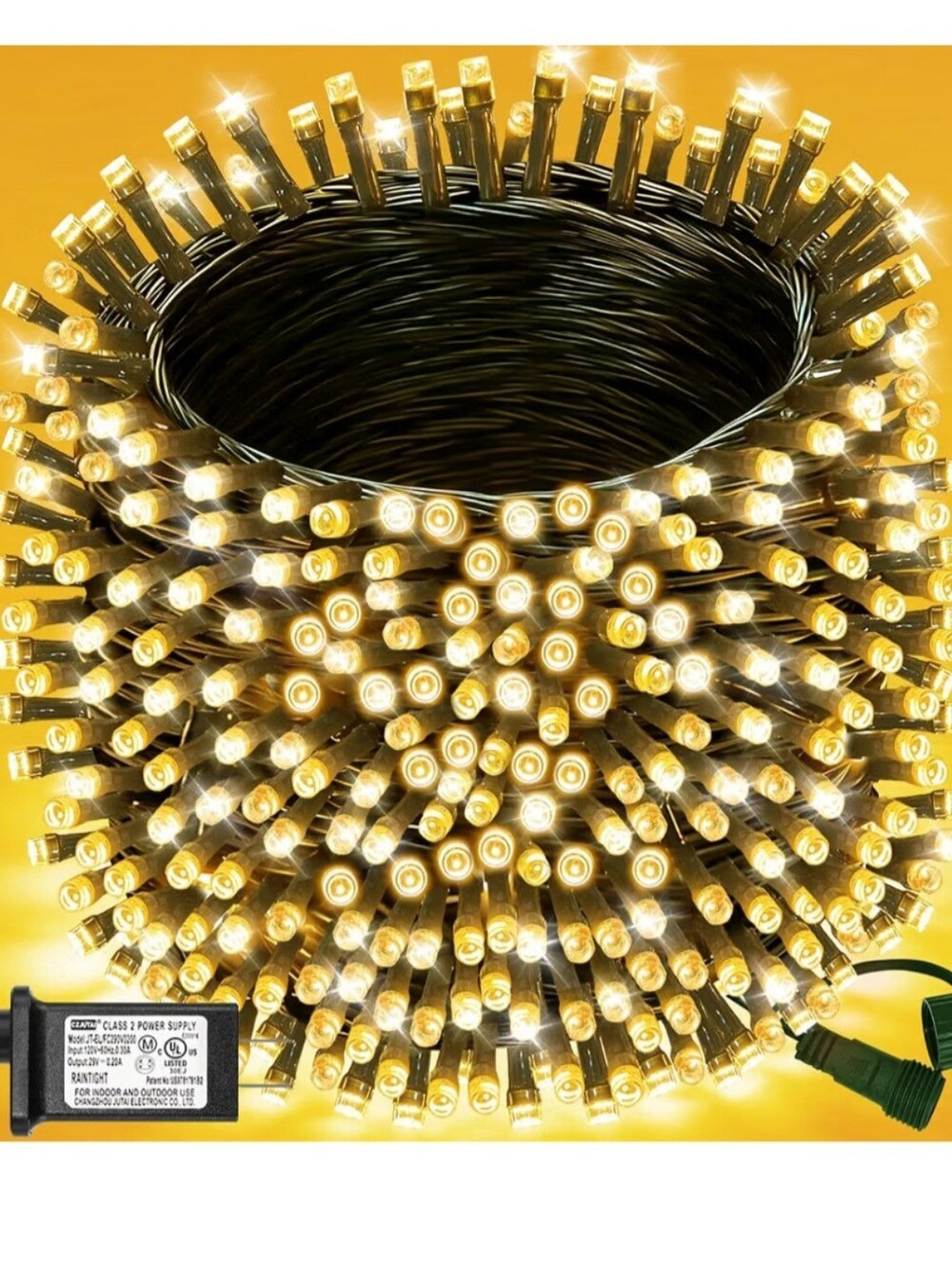 Warm White Holiday String Lights - Unbranded